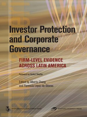 cover image of Investor Protection and Corporate Governance